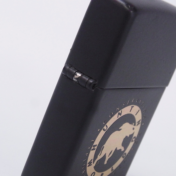 実際に弊社で買取させて頂いたZIPPO/ジッポー HUNTING WORLD/ハンティングワールド  マット加工 2000年製の画像 5枚目