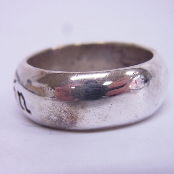 実際に弊社で買取させて頂いたLoree Rodkin/ローリーロドキン ロゴバンド リング 25号の画像 1枚目