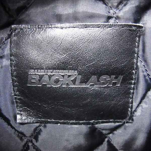 BACK LASH/バックラッシュ 裏地キルティング/ホースハイド/アルパカ  