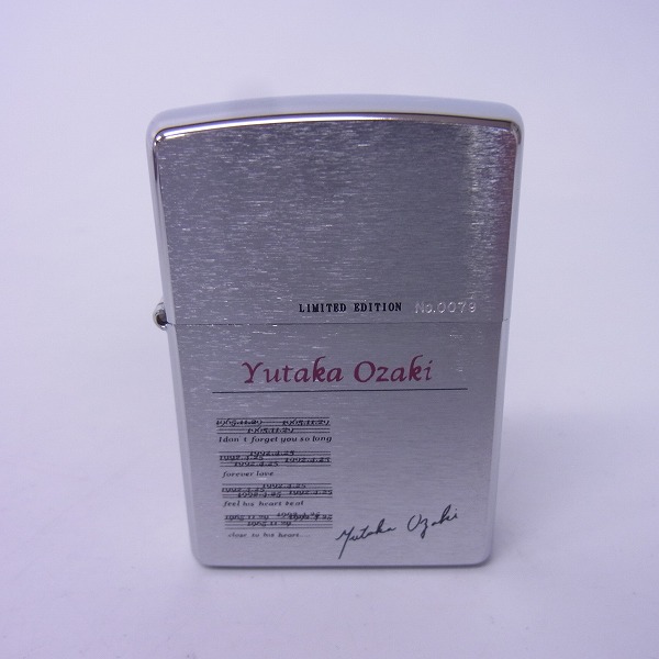 尾崎豊 フィギュア Limited Edition ZIPPO 未使用 尾崎豊 Zippo ジッポ