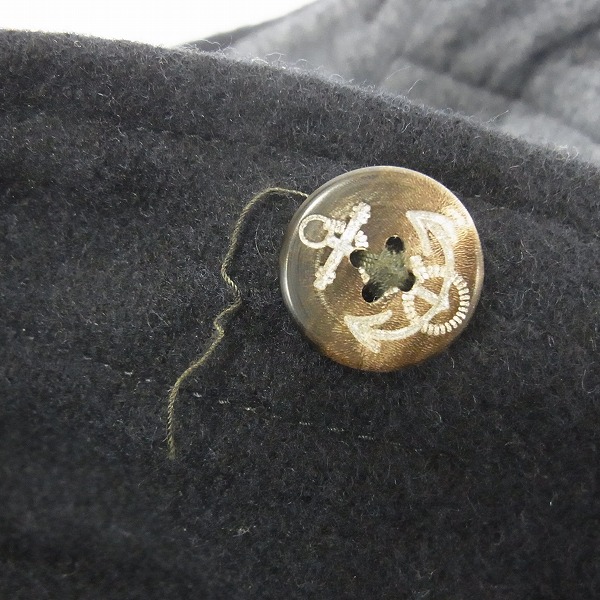 実際に弊社で買取させて頂いたBLUE BLUE/ブルーブルー ヘビー ウール ネルシャツ/ジャケット 3の画像 6枚目