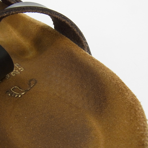 実際に弊社で買取させて頂いたBIRKENSTOCK/ビルケンシュトック レディース レザーサンダル/24.5の画像 7枚目