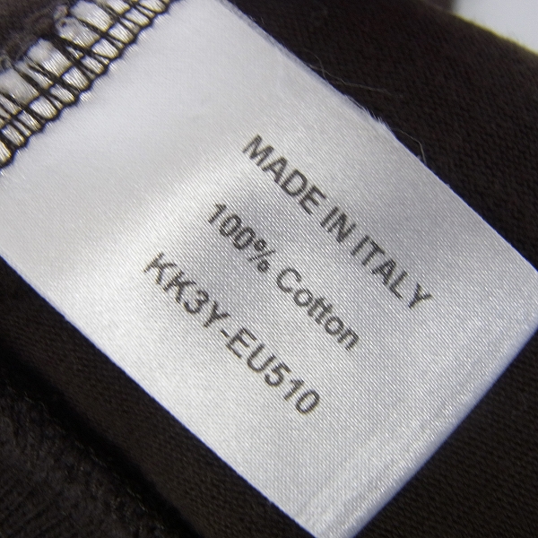 実際に弊社で買取させて頂いたdunhill/ダンヒル ジップアップ ブルゾン スウェット ブラウン/Lの画像 4枚目