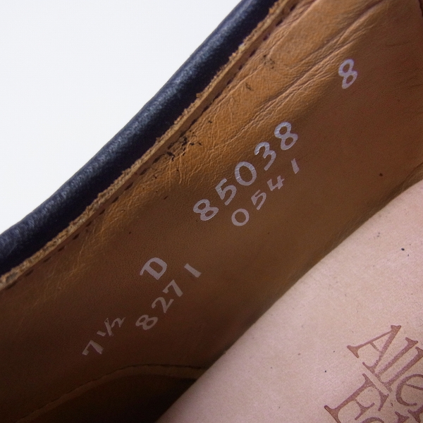 実際に弊社で買取させて頂いたAllen Edmonds/アレンエドモンズ オックスフォードサドルシューズ 8271/7.5の画像 5枚目