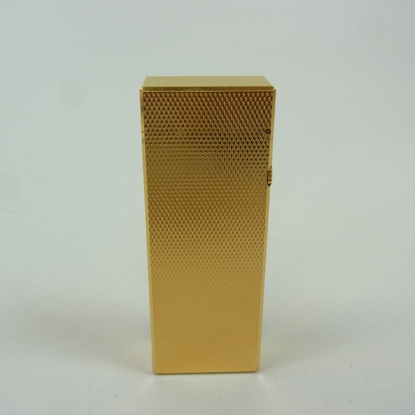 実際に弊社で買取させて頂いたdunhill/ダンヒル ローラガスライター/喫煙具 ゴールド スイス製の画像 1枚目