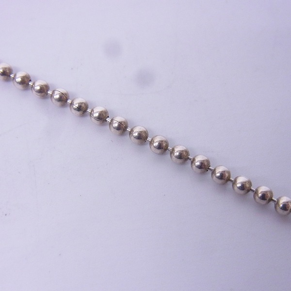 実際に弊社で買取させて頂いたCRAZY PIG/クレイジーピッグ CPDドッグタグ ネックレス 一枚のみの画像 4枚目