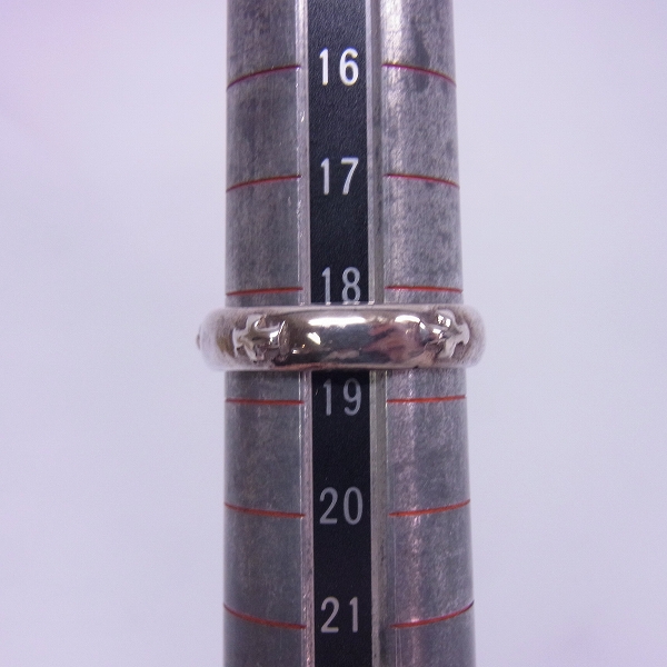 実際に弊社で買取させて頂いたLoree Rodkin/ローリーロドキン クロスバンド リング 18.5号の画像 4枚目