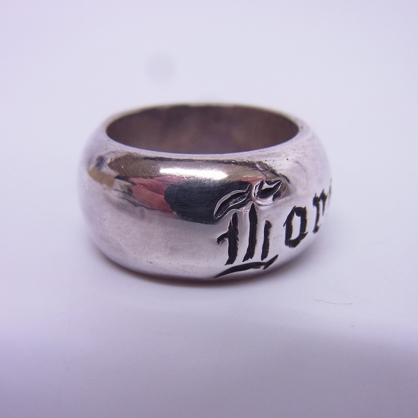 実際に弊社で買取させて頂いたLoree Rodkin/ローリーロドキン ロゴバンド リング 6.5号の画像 2枚目