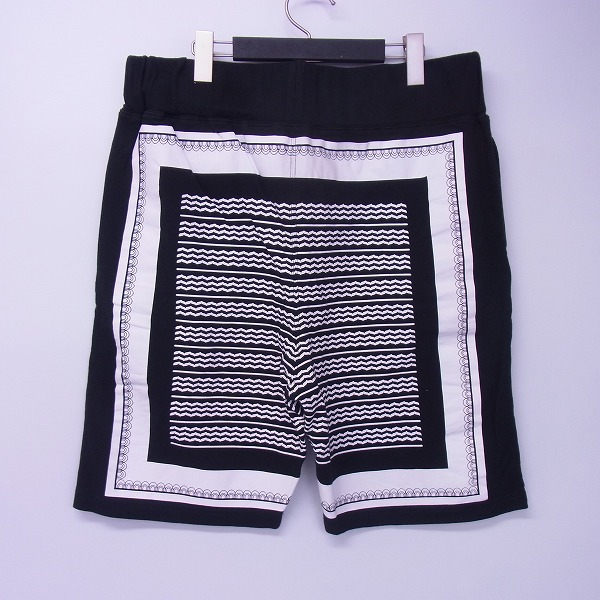 実際に弊社で買取させて頂いたBLACK SCALE/ブラックスケール アフガンストール柄スウェットパンツ Sの画像 1枚目