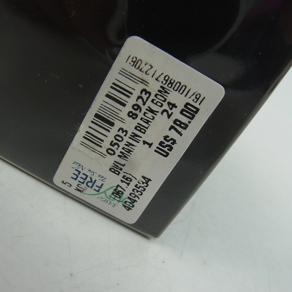 実際に弊社で買取させて頂いた【未開封】BVLGARI MAN IN BLACK/ブルガリ マンインブラック  60ml 香水の画像 3枚目