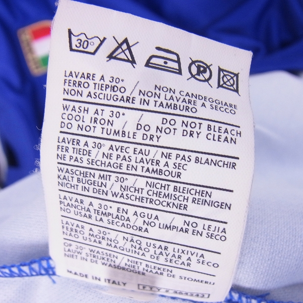 実際に弊社で買取させて頂いたKappa/カッパ イタリア代表 ホームユニフォーム #10 ロベルト バッジョ/XLの画像 3枚目