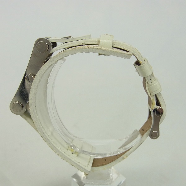 実際に弊社で買取させて頂いたChristian Dior/クリスチャンデイオール 腕時計/レザーベルト D104-100【動作未確認】の画像 1枚目