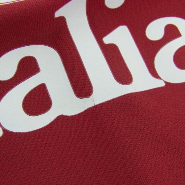 実際に弊社で買取させて頂いたkappa/カッパ ＃18 バティストゥータ ASローマ ホーム 半袖ユニフォーム/XLの画像 4枚目