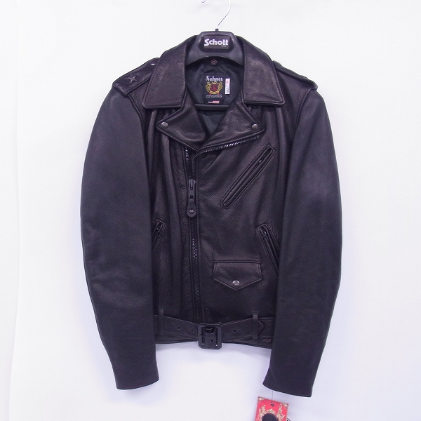 未使用】Schott/ショット #7491/513UST 1スター/ワンスター ワントーン