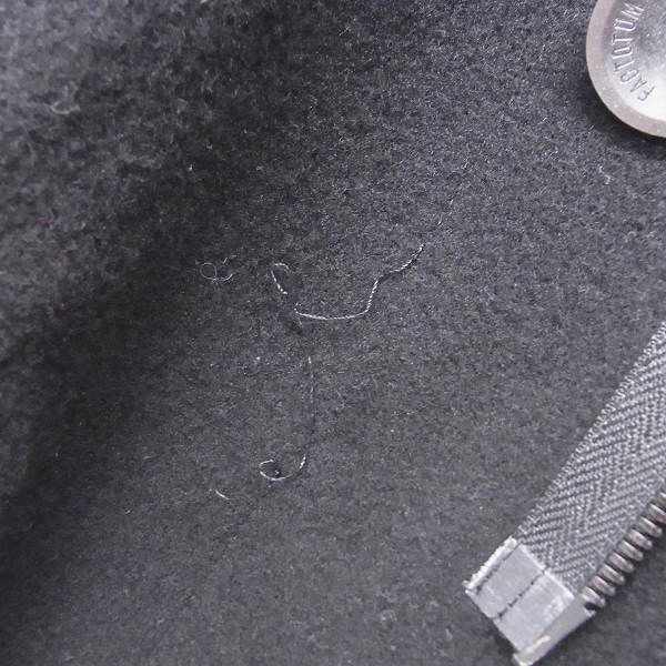 実際に弊社で買取させて頂いたFACTOTUM/ファクトタム チェックライナー付き ウール アラスカン コート 0139517/46の画像 4枚目