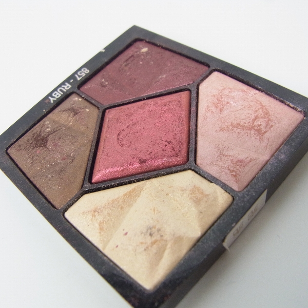 実際に弊社で買取させて頂いたChristian Dior/クリスチャンディオール アイシャドウ 857-RUBY等パレット 2点セットの画像 1枚目