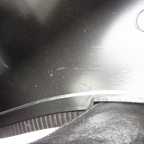 実際に弊社で買取させて頂いたJIMMY CHOO/ジミーチュウ スタースタッズ シャイニーカーフレザーサンダル 42の画像 5枚目