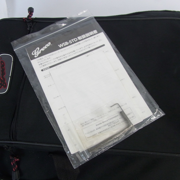 実際に弊社で買取させて頂いた★Greco/グレコ エレキベース WSB-STD PPK/R 日本製 純正ソフトケース付の画像 6枚目