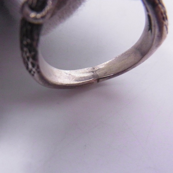 実際に弊社で買取させて頂いた【ギャラ付き】CRAZY PIG DESIGNS/クレイジーピッグ BOOM SLANGブームスラングリング/19.5号の画像 6枚目