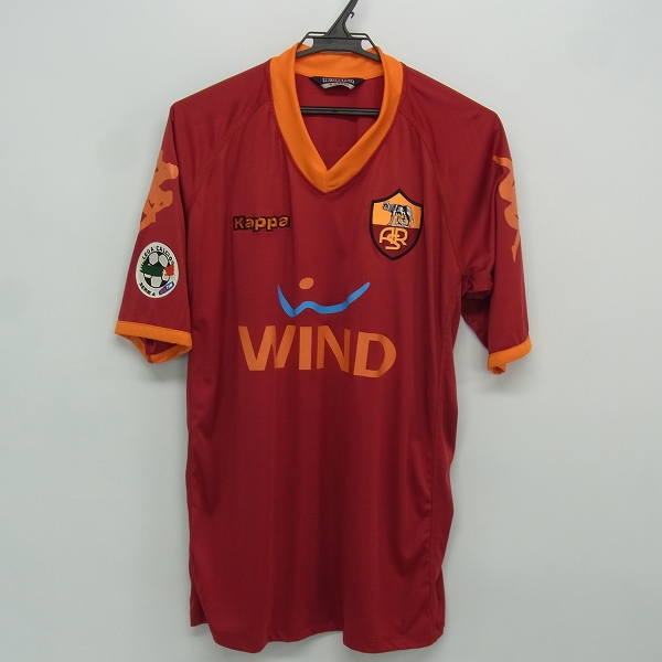 実際に弊社で買取させて頂いたkappa/カッパ ＃10 トッティ ASローマ ホーム 半袖ユニフォーム/XL