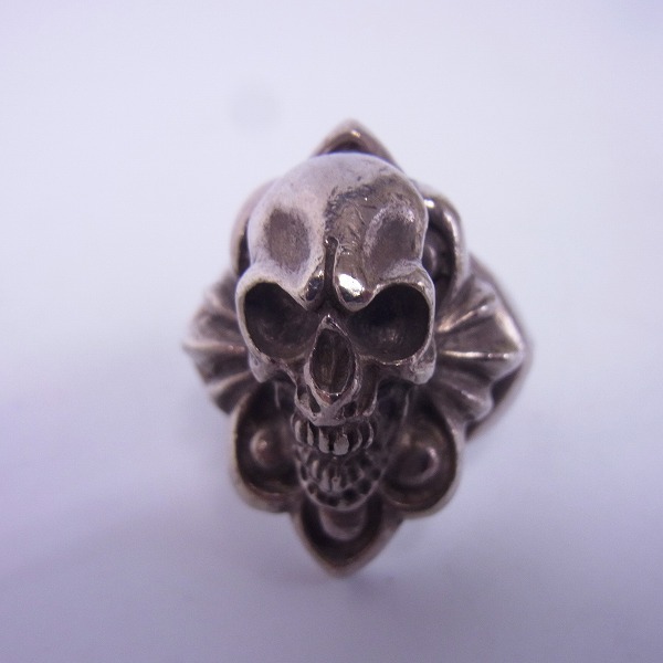 実際に弊社で買取させて頂いたLSD/ラウドスタイルデザイン スカルリング 高蝶 LSR-011/19号の画像 1枚目