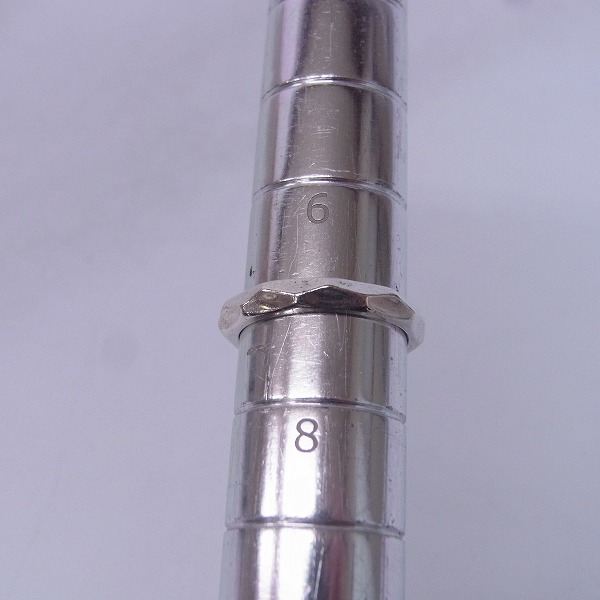 実際に弊社で買取させて頂いたGARNI/ガルニ シルバー リング ネックレス 7号 3点セットの画像 4枚目