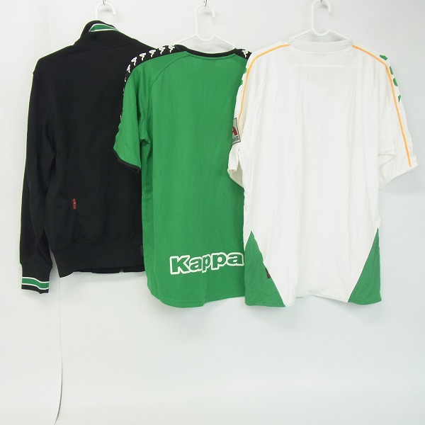 実際に弊社で買取させて頂いたkappa/カッパ 東京ヴェルディ トレーニングウェア/ユニフォーム 3点セットの画像 1枚目
