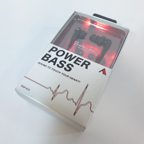 実際に弊社で買取させて頂いた未使用 オーディオテクニカ/アルペックス/他 ATH-CKB50/HR-4000/AG-EPO01/HGP-810 イヤホン 4点セットの画像 2枚目