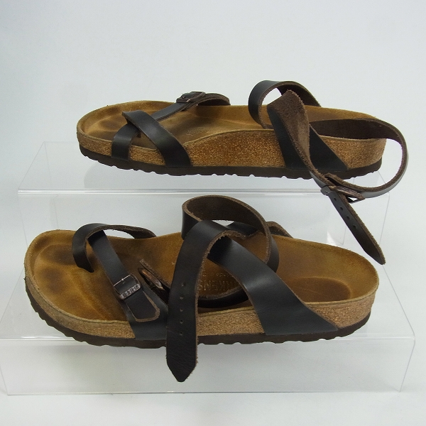 実際に弊社で買取させて頂いたBIRKENSTOCK/ビルケンシュトック レディース レザーサンダル/24.5の画像 3枚目