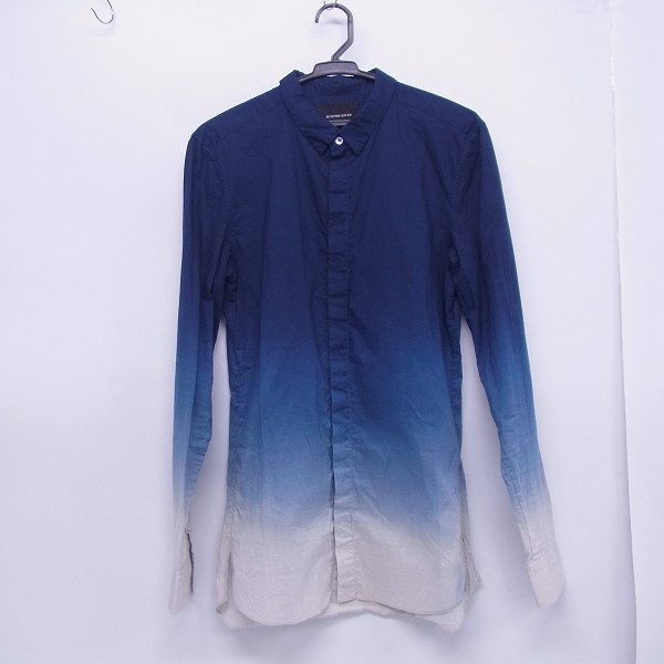 実際に弊社で買取させて頂いたDIET BUTCHER SLIM SKIN/ダイエットブッチャー スリムスキン グラデーション長袖シャツ/2