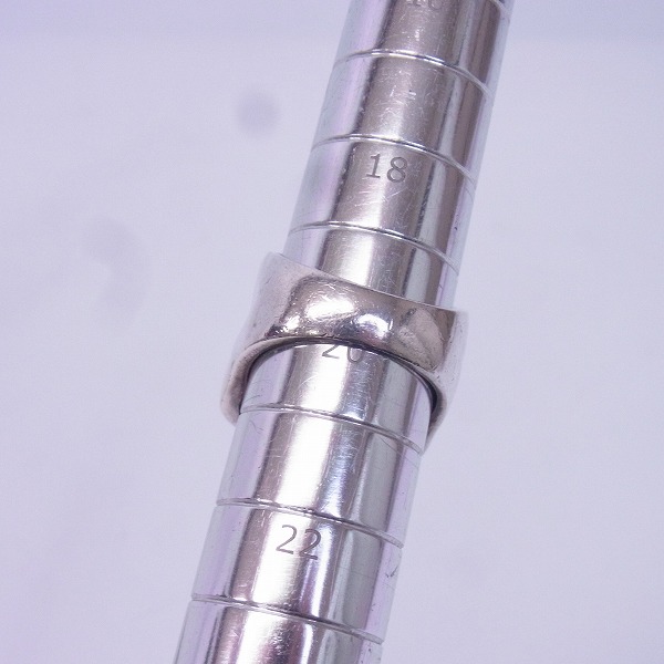 実際に弊社で買取させて頂いた【ギャラ付】CRAZY PIG/クレイジーピッグ ラージエビルスカル リング #27/20号の画像 7枚目