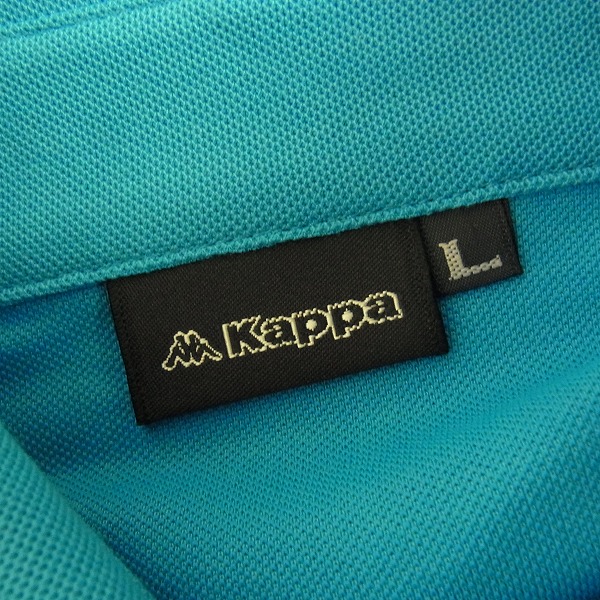 実際に弊社で買取させて頂いた【未使用】Kappa/カッパ ゴルフウェア 半袖ポロ KG712SS46 Lサイズ 2点セットの画像 2枚目
