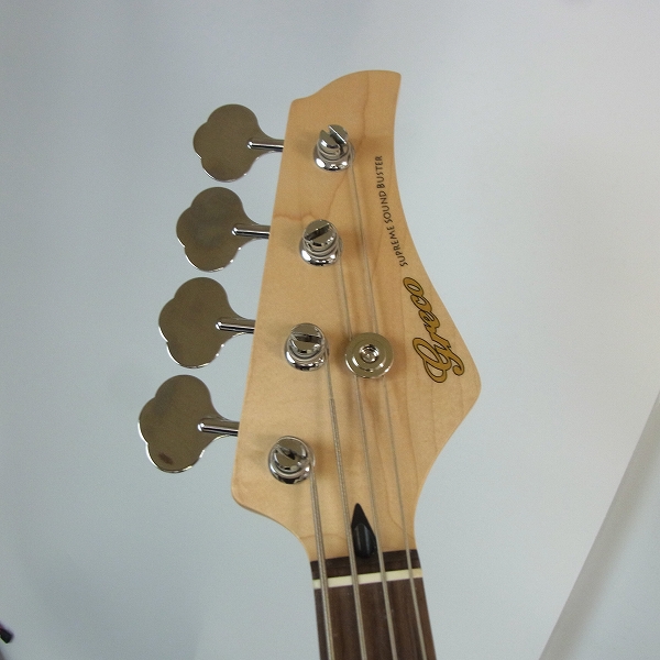 実際に弊社で買取させて頂いた★Greco/グレコ エレキベース WSB-STD PPK/R 日本製 純正ソフトケース付の画像 1枚目