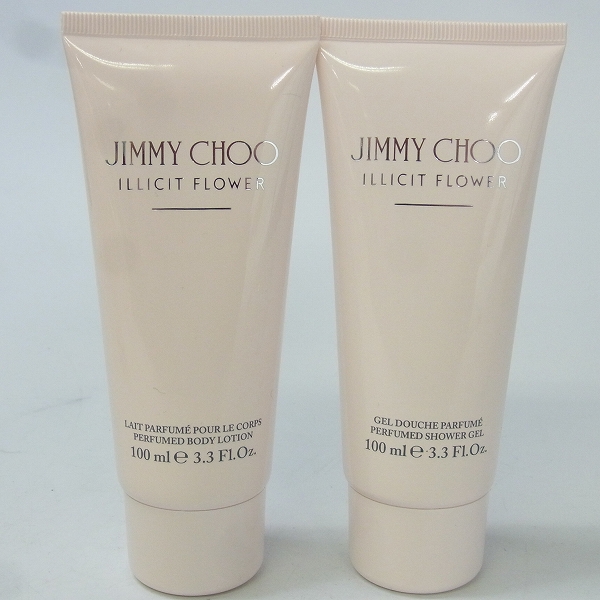 実際に弊社で買取させて頂いたJimmy Choo/ジミーチュウ ILLICIT FLOWER/イリシット フラワー ギフト オードトワレ/ボディーローション/シャワージェルの画像 4枚目