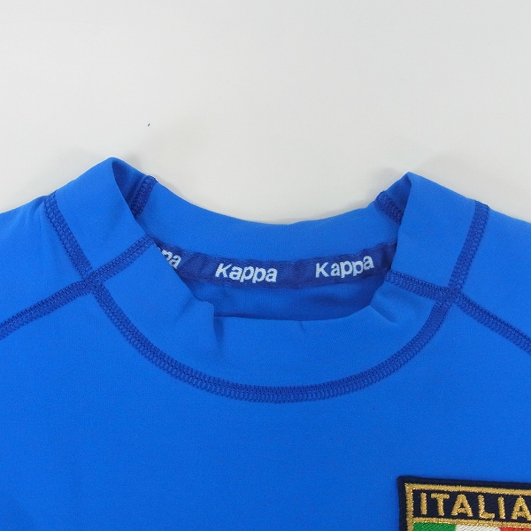 実際に弊社で買取させて頂いたKappa/カッパ 2002年 イタリア代表/ホーム デル ピエロ #10 半袖ユニフォームの画像 5枚目