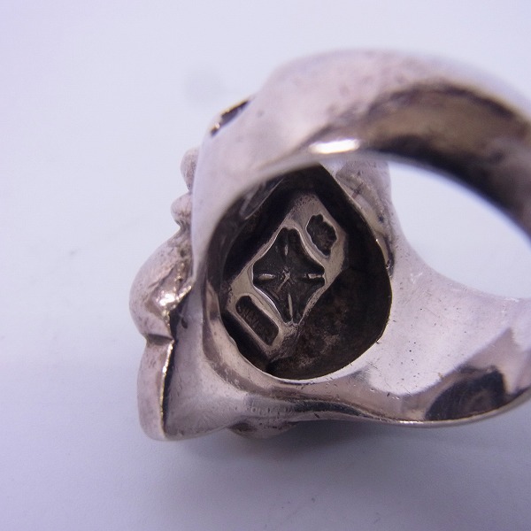 実際に弊社で買取させて頂いたLSD/ラウドスタイルデザイン スカルリング 高蝶 LSR-011/19号の画像 5枚目