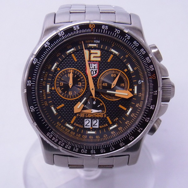 実際に弊社で買取させて頂いたLUMINOX/ルミノックス ロッキードマーティン F-35ライトニング2/9382