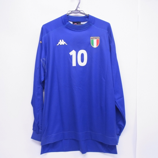 実際に弊社で買取させて頂いたKappa/カッパ イタリア代表 ホームユニフォーム #10 ロベルト バッジョ/XL