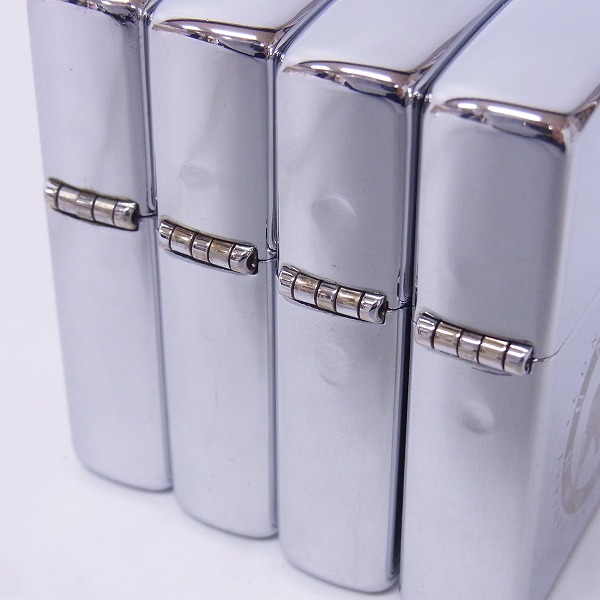 実際に弊社で買取させて頂いたZIPPO/ジッポー HUNTING WORLD/ハンティングワールド 鏡面加工 98/00/02/01年製 4点セット の画像 3枚目