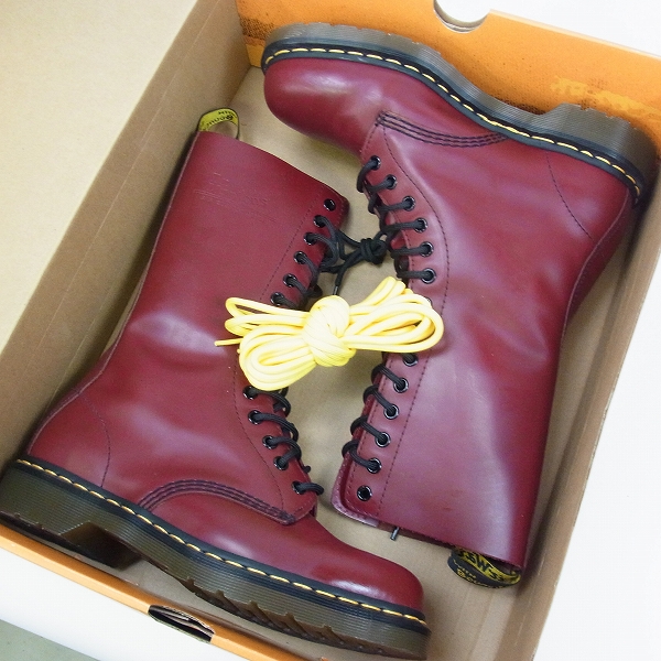 Dr.Martens/ドクターマーチン 14ホールブーツ 1914 チェリーレッド