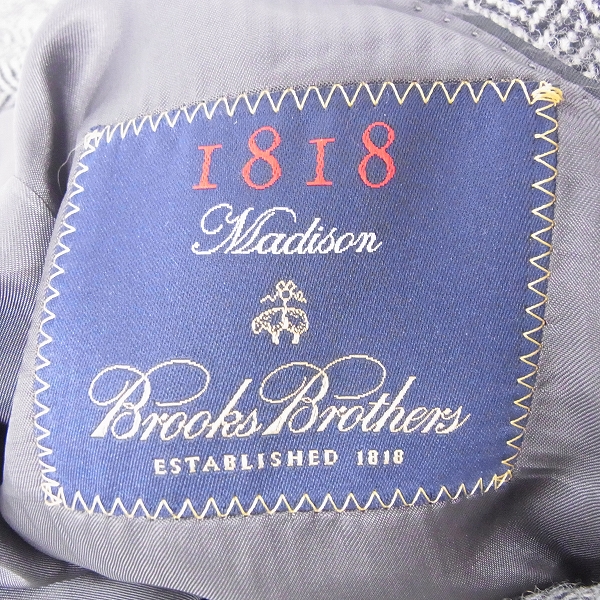 実際に弊社で買取させて頂いたBrooks Brothers×Harris Tweed/ブルックスブラザーズ×ハリスツイード テーラードジャケット/37SHTの画像 3枚目