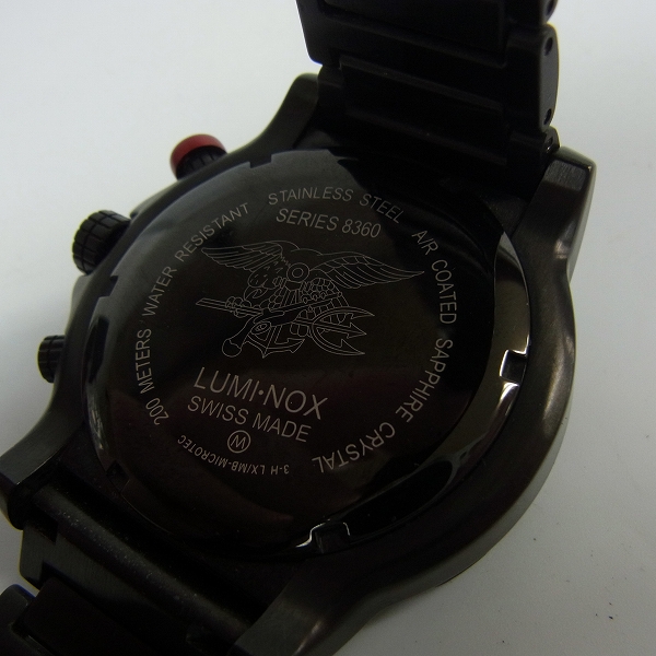 実際に弊社で買取させて頂いたLUMINOX/ルミノックス ダイブクロノグラフ/DIVE CHRONOGRAPH 8360【動作未確認】の画像 3枚目