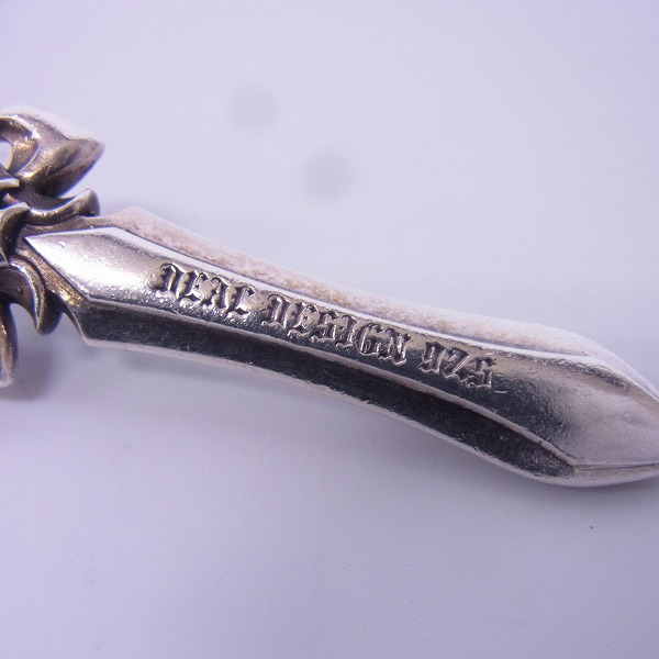 実際に弊社で買取させて頂いた【ギャラ付】BWL×DEAL DESIGN/ビルウォールレザー×ディールデザイン グッドラックスカルダガーペンダントの画像 2枚目