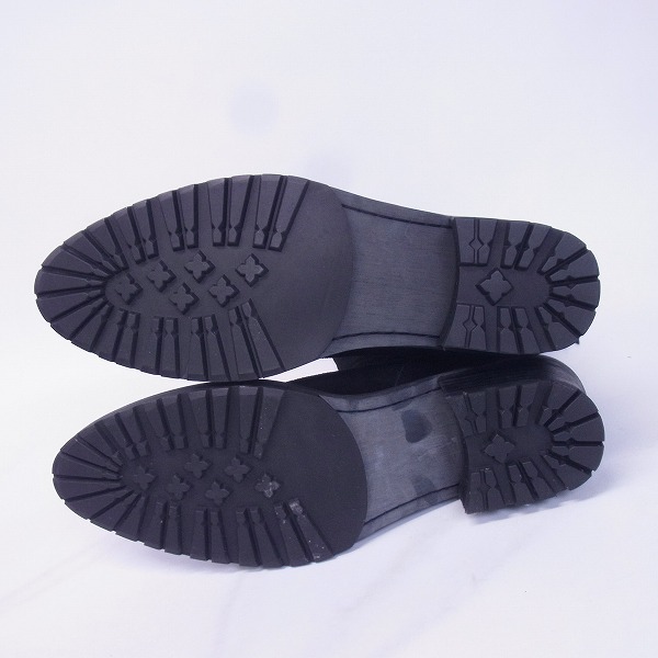 実際に弊社で買取させて頂いたBUFFALO BOBS/バッファローボブズ スウェードブーツ バックジップアップ YSB-8705/ブラック 43の画像 2枚目