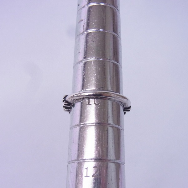 実際に弊社で買取させて頂いたLEATHERS AND TREASURES/レザーズアンドトレジャーズ ナロー スクロールハートリング/10号の画像 6枚目