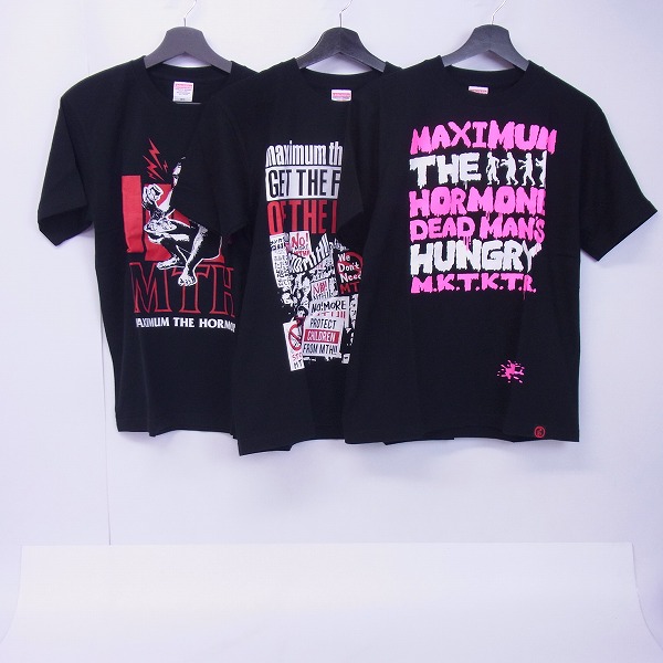 実際に弊社で買取させて頂いたマキシマムザホルモン/マキホル バンドTシャツ/バンT S/M 6点セットの画像 2枚目