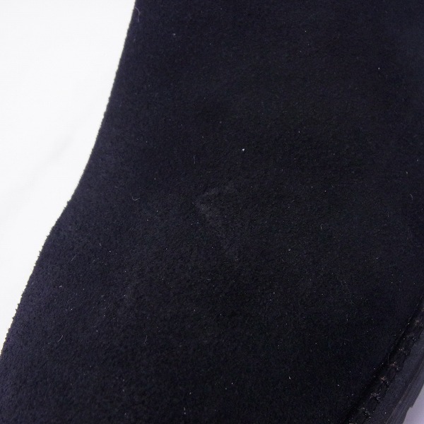 実際に弊社で買取させて頂いたBUFFALO BOBS/バッファローボブズ スウェードブーツ バックジップアップ YSB-8705/ブラック 43の画像 5枚目