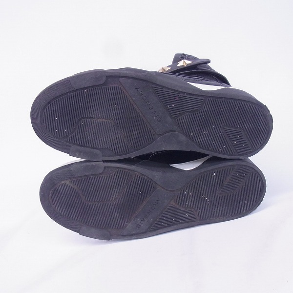 実際に弊社で買取させて頂いたGIVENCHY/ジバンシイ  スタースタッズ ハイカット スニーカー 42の画像 2枚目