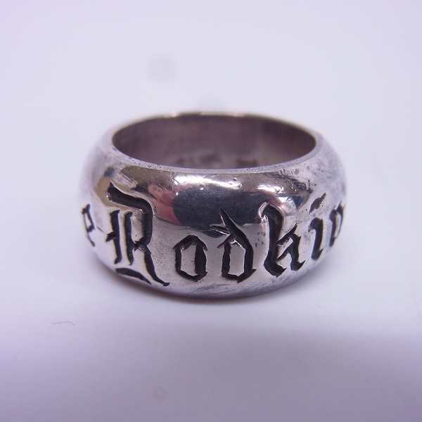 実際に弊社で買取させて頂いたLoree Rodkin/ローリーロドキン ロゴバンド リング 6.5号