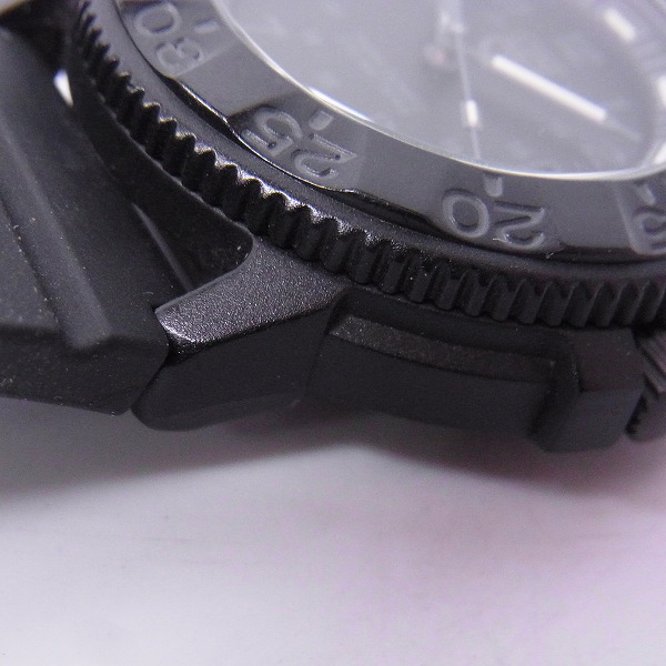 実際に弊社で買取させて頂いたLUMINOX/ルミノックス ブラックアウト/NAVY SEALS ネイビーシールズ/3001BO【動作未確認】の画像 6枚目